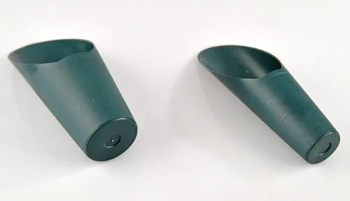 Miniatura 8 de Home-X Juego de 2 cucharas de tierra – Mini cucharas de mano para trasplante, deshierbe y macetas – Pequeña pala de jardín, palas para macetas