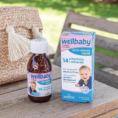 Miniatura 3 de Vitabiotics Wellbaby - Líquido multivitamínico para el sistema inmunológico para bebés y bebés de 6 meses a 4 años - 5.1 fl oz