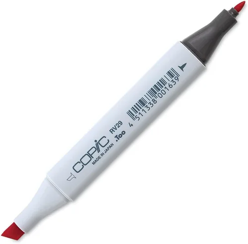 Miniatura 4 de Copic Marcador de alcohol clásico de doble punta, R17-Copic, lápiz labial naranja