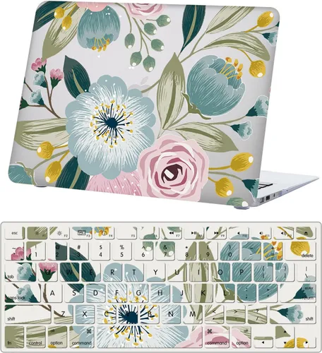 Miniatura 33 de Funda para laptop compatible con MacBook Air de 11 pulgadas 2015 2014 2013 2012 2011 2010 Realease modelo A1465 A1370, funda protectora de plástico