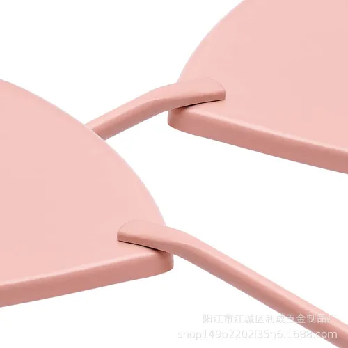 Miniatura 6 de Espejo de extensión de pestañas, herramientas de pestañas, espejo grande de acero inoxidable en forma de corazón para verificar pestañas, aplicar
