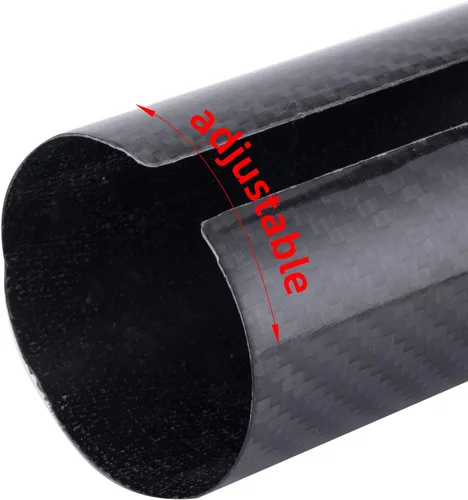 Miniatura 4 de Cubierta protectora de horquilla delantera de fibra de carbono para motocicleta, protector de amortiguador, polainas de protección de caperuanos