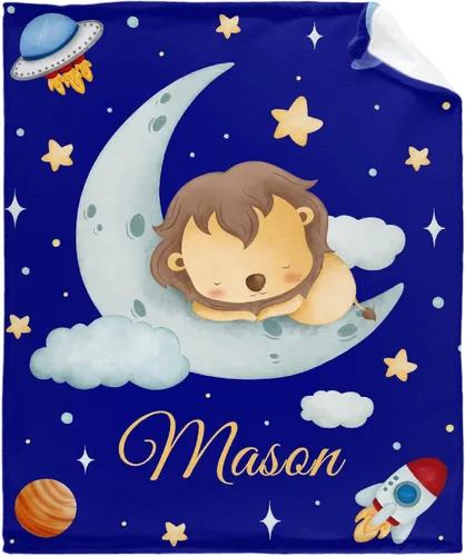Miniatura 22 de Manta de franela de forro polar con nombre de conejo, manta de regalo ligera y suave para cama, sofá, viajes al aire libre, 30 x 40 pulgadas