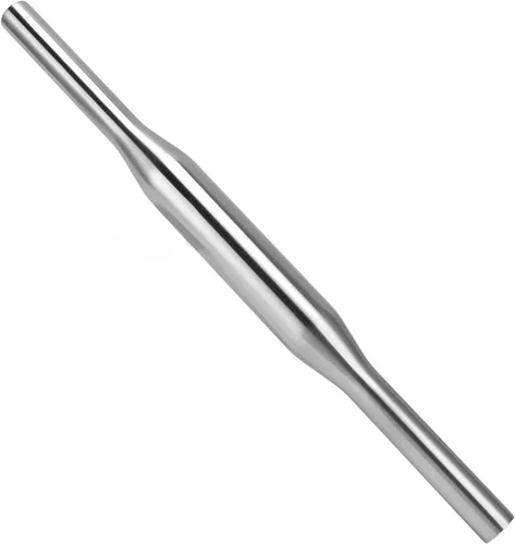 Miniatura 9 de Rodillo de acero inoxidable de grado profesional para cocina en casa, pizzería, panadería (11.7 in)