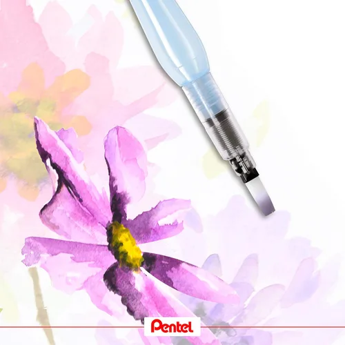 Miniatura 6 de Pincel de agua Pentel Arts Aquash, pequeño, punta fina, 1 paquete (FRHFBP)