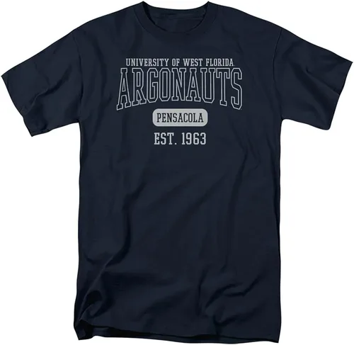 Miniatura 62 de LOGOVISION Camiseta de algodón unisex con diseño de fecha de este, para hombre y mujer, colección 3 Universidad de Bob Jones