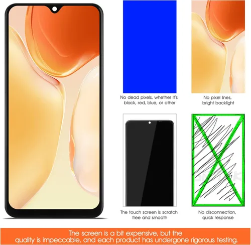 Miniatura 5 de AGCUT OLED para Samsung Galaxy A50 Reemplazo de pantalla para pantalla Samsung A50 Digitalizador SM-A505F SM-A505G/DS SM-A505U Reemplazo de pantalla