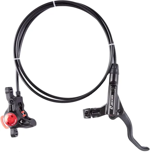 Miniatura 9 de BUCKLOS Juego de frenos de disco hidráulicos MTB, bicicleta de montaña, delantera izquierda, 31.496 in, derecha, trasera, 57.087 in, palanca