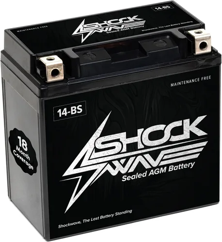 Miniatura 8 de SHOCKWAVE Batería AGM YTX5L-BS 12V 4AH 70CCA – Energía libre de mantenimiento – Compatible con Honda CRF50, Yamaha TTR110, Kawasaki KLX110, TaoTao