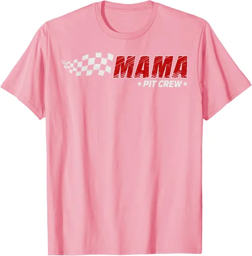 Miniatura 80 de Mama Pit Crew Race Car Birthday Family Matching Pit Crew Camiseta