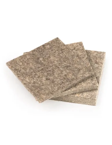 Miniatura 8 de The Felt Store F-1 Bolsas de muestra cuadradas de fieltro industrial de 3 pulgadas x 3 pulgadas de material de fieltro en 1/8 ", 1/4 ", 1/2