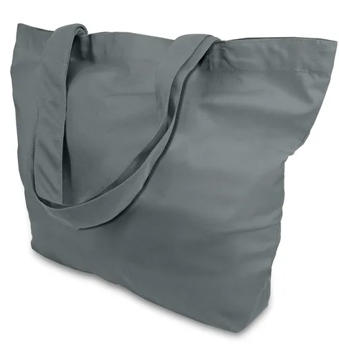 Miniatura 27 de TOPDesign - Paquete de 1 bolsa de lona de algodón, superfuerte, 12 onzas, bolsa para compras reutilizable, de tela, diseño moderno, en dos tonos