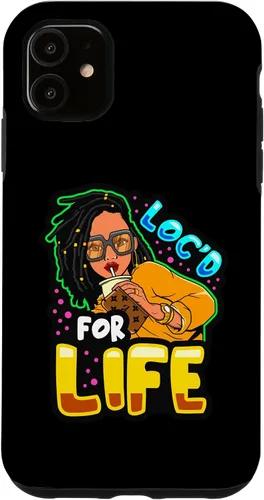 Miniatura 8 de Loc'd for Life Funny Locs Black Queen Dreadlocks Women Girls Case for iPhone 17