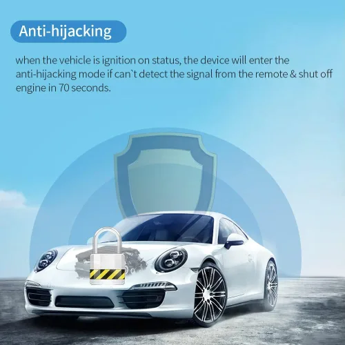 Miniatura 3 de EASYGUARD IM001 RFID 2.4GH coche Inmovilizador inalámbrico sistema de seguridad con motor automático bloqueo o desbloqueo sistema de inmovilizador