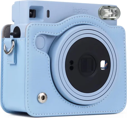 Miniatura 8 de Rieibi Funda cuadrada SQ1, funda protectora para cámara instantánea Fujifilm Instax Square SQ1, cubierta compacta de piel sintética con correa