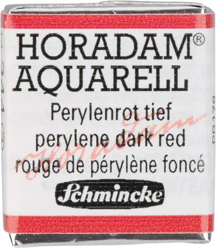 Miniatura 47 de Schmincke - HORADAM® AQUARELL - acuarelas de los mejores artistas, 786 Antracita, 14 786 044, 1/2 sartén