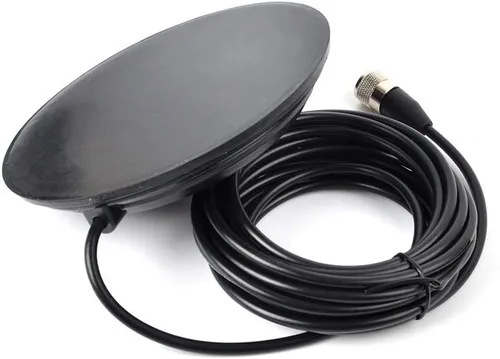 Miniatura 4 de UAYESOK Mini NMO soporte magnético base W/5M cable coaxial de baja pérdida para antenas móviles NMO