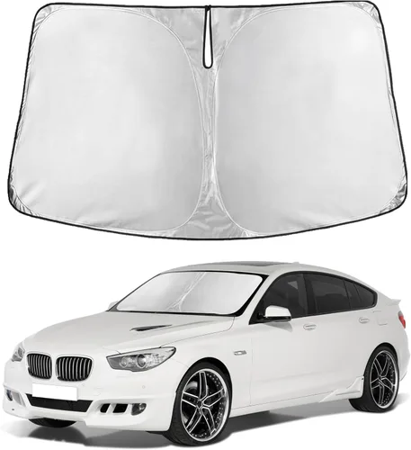 Miniatura 101 de Econour Parasol para parabrisas compatible con Honda Civic 2016-2021, protector de parasol plegable para ventana, bloquea los rayos UV y mantiene tu