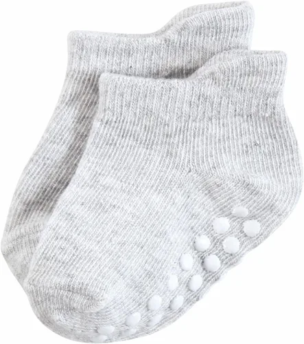 Miniatura 3 de Hudson Baby Calcetines antideslizantes unisex para bebé, Rosado