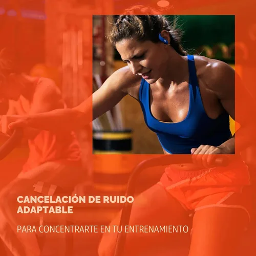 Miniatura 3 de JBL Endurance Peak 4 - Auriculares deportivos inalámbricos con cancelación de ruido, hasta 48 horas de reproducción total, a prueba de agua y polvo