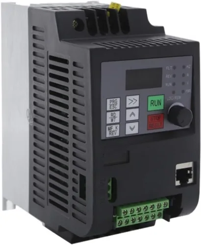 VFD 220V 2.2KW Variable Frequency Drive VFD Motor Drive Inverter Converter for 220V/380V Lathe 3Phase Asynchronous Motor Input Voltage:Single Phase