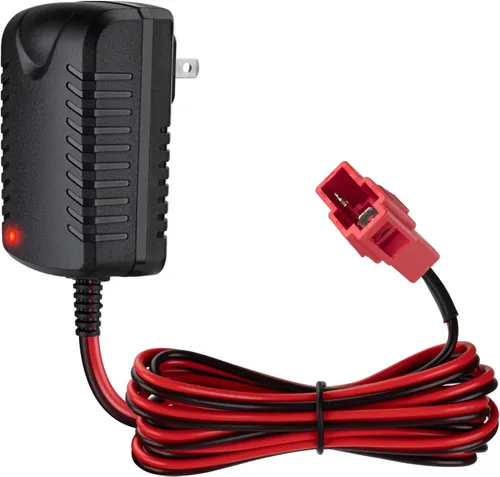 Cargador de batería de 12 voltios para juguetes de paseo - Compatible con BMX X6 Kid TRAX GMC Wal-Mart Moto ATV Quad adaptador de corriente para