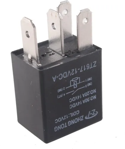 Miniatura 5 de Enchufe para relé de auto, de E Support™, de 12 V, 30 A, 40 A, 60A, 80A SPST y SPDT 30A 4Pin SPST