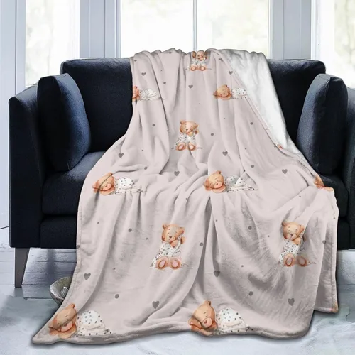 Miniatura 9 de Perinsto Manta de forro polar para niña negra africana, ultra suave y cálida para todas las estaciones, para cama, silla, automóvil, sofá