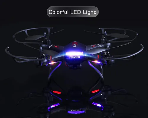 Miniatura 6 de Drone Holy Stone F181 RC cuadricóptero, drone con cámara HD RTF de 4 canales 2.4 GHz 6-gyro sistema sin cabeza, negro
