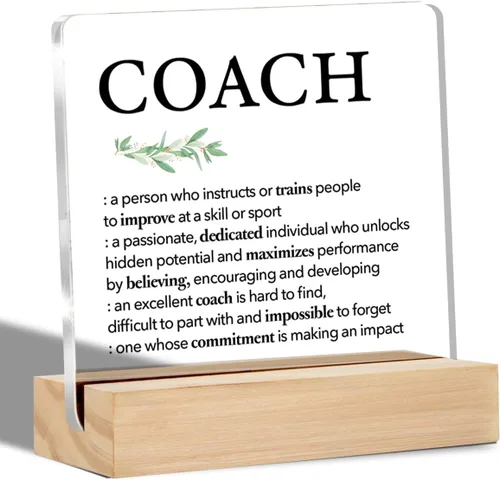 Miniatura 8 de Regalos para jefa para mujer Estimada señora jefe Letrero decorativo transparente para escritorio Regalo para señora jefe Letrero floral acrílico