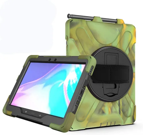 Miniatura 9 de Funda para Samsung Galaxy Tab Active Pro 10.1 T540 T545 T547, grado militar [probada en caídas de 15 pies] Funda protectora de cuerpo completo a