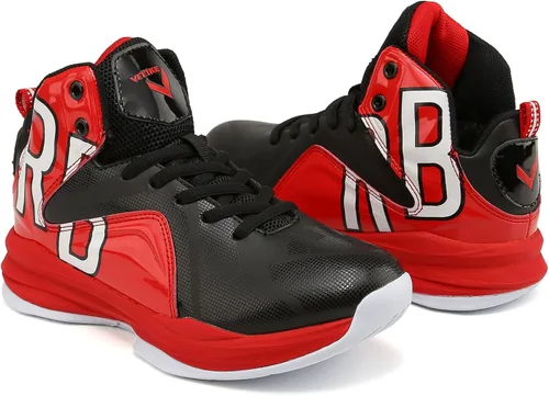 Miniatura 7 de WETIKE - zapatillas de básquetbol antideslizantes para niños y niñas, zapatillas para correr al aire libre (niños pequeñosniños grandes)