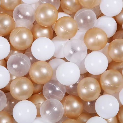 Miniatura 29 de Bolas de pozo de bolas Realhaha 50 100 200 500 Bolas de juego de plástico para bebés, niñas, niños pequeños, tienda de campaña, piscina, sala