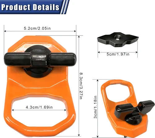 Miniatura 2 de Juego de 2 Anillos en D Max Lock and Ride Compatibles con Polaris Ranger XD 1500 y Xpedition Lock & Ride MAX Reemplaza 2890894 y 2889620