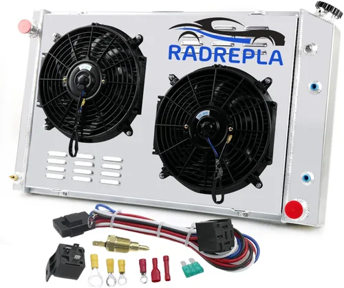 Miniatura 10 de CU716 Radiador de 3 filas para Chevy Blazer/C/K Series Radiador 1973-1991 GMC Jimmy/C1500/C2500/C3500 4.1L 4.8L L6/5.0L 5.7L 7.4L V8 Radiadores