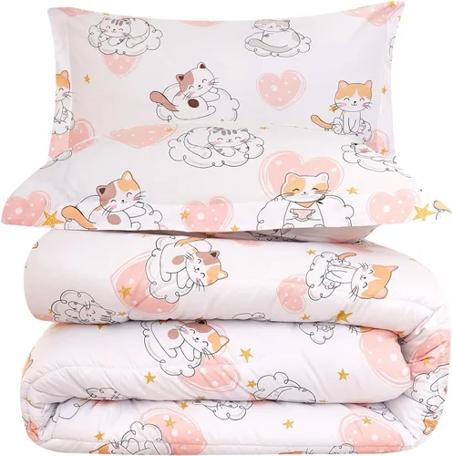 Miniatura 19 de Juego de colcha Yibeizi para avión para niños, tamaño individual, ropa de cama estampada en camuflaje verde para niños con funda de almohada, juego