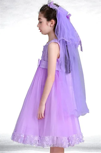 Miniatura 4 de FKKFYY 2-10T - Vestido de princesa para boda, baile de graduación