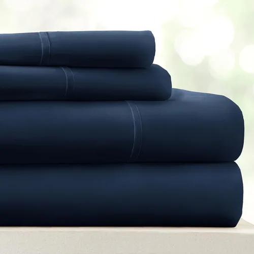 Miniatura 93 de Linen Market Sábanas para cama de tamaño King (azul claro) – Duerme mejor que nunca con estas sábanas King suaves y refrescantes – Bolsillo profundo