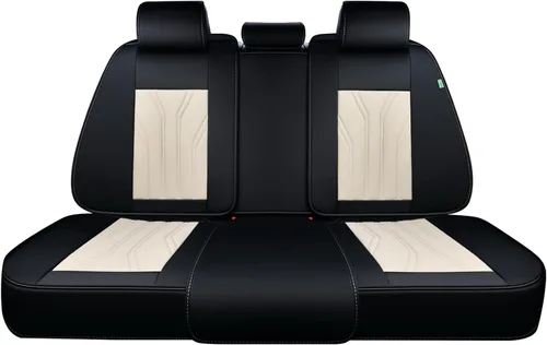 Miniatura 21 de FLORICH Fundas de asiento para automóviles, fundas de asiento impermeables, fundas de asiento de cuero para automóvil, paquete de 2, protector
