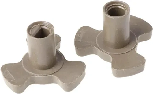 Miniatura 6 de 2PCS Microwave Turntable Coupler Oven Roller Guide Support Glass Tray Drive Coupling Replacement Parts