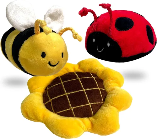 Miniatura 7 de TONBO Juguetes de peluche lindos y divertidos para perros (combo de fiesta de cumpleaños)