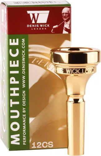 Miniatura 25 de Denis Wick Boquilla clásica para trombón, chapada en plata, 5880-4BS, contracarril medio para un flujo de aire y tono equilibrados - Encaje