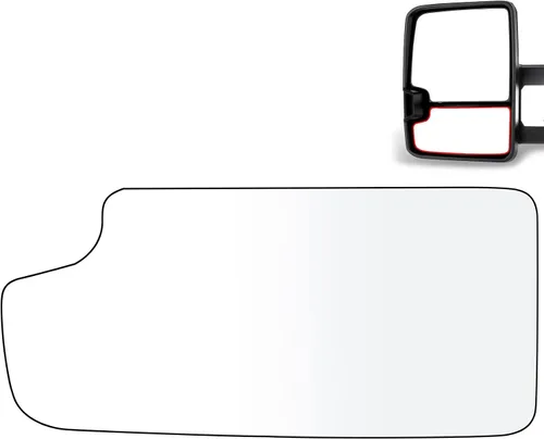 Miniatura 52 de ECCPP Juego de espejos de remolque, reemplazo en pareja, compatible con Chevy Silverado 1500 2500 HD 3500 Suburban 1500 2500 Tahoe para GMC Sierra