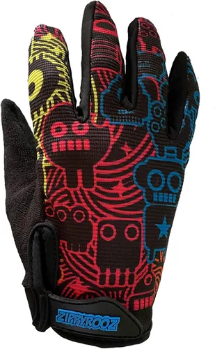 Miniatura 2 de ZippyRooz Guantes de bicicleta largos para niños pequeños y pequeños