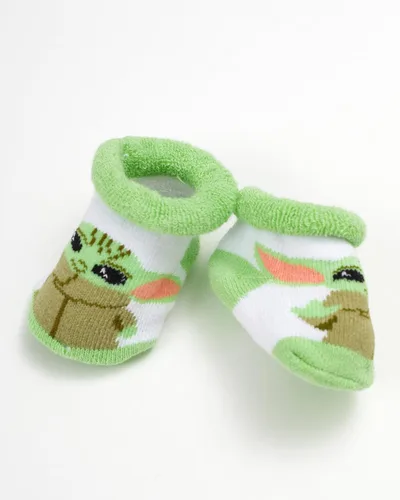 Miniatura 5 de STAR WARS Baby Boys The Mandalorian - Conjunto de regalo para bebé con gorro y calcetines