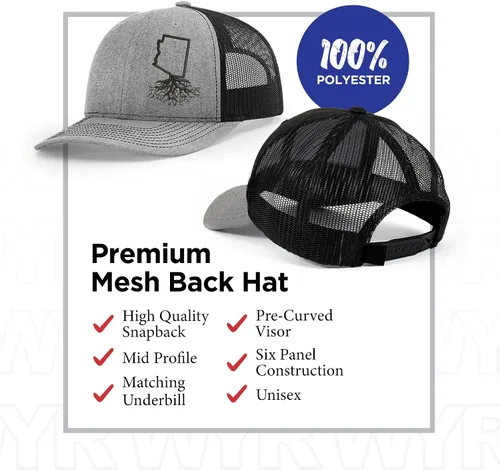 Miniatura 3 de WYR Wear Your Roots - Gorra de béisbol para camionero