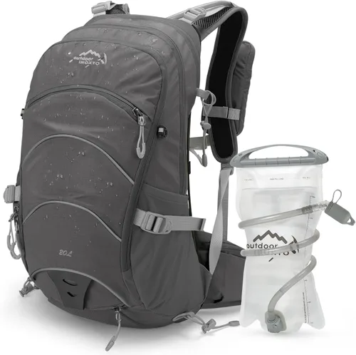 Miniatura 7 de IX INOXTO 20L Hydration Backpack, Waterproof Hiking Internal Frame Backpacks with 2L Hydration Water Bladder and Rain Cover