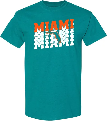 Miniatura 34 de UGP Campus Apparel Retro Repeat - Camiseta deportiva del orgullo de la ciudad Bosque Filadelfia