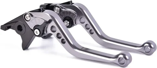 Miniatura 10 de Palancas de freno y embrague cortas ajustables compatibles con Yamaha YZF R6 2017-2020, MT-09 2021-2022, YZF R1/R1M/R1S 2015-2020