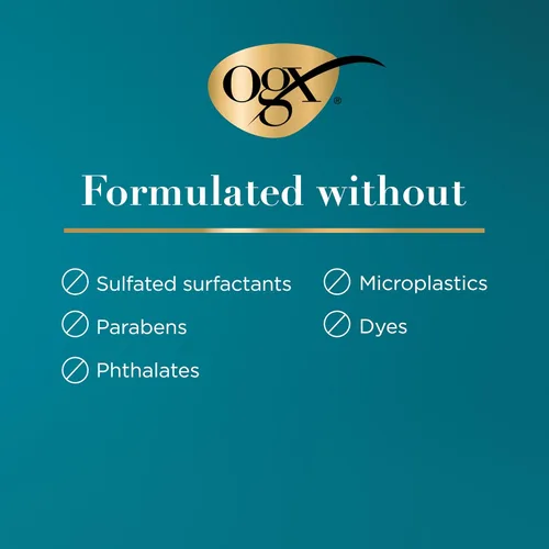 Miniatura 5 de OGX Espeso y Abundante + Biotina y Colágeno para Volumen y Cuerpo del Cabello, Champú y Acondicionador Voluminizador Sin Sulfatos para Cabello Fino